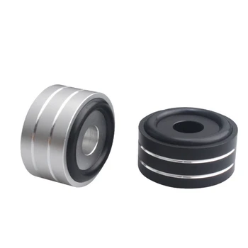 

4PCS 40*20mm Machined Full Aluminum Amplifier Feet PC Chassis Speaker Cabinet Isolation Stand Base AMP DAC Turntable Pad