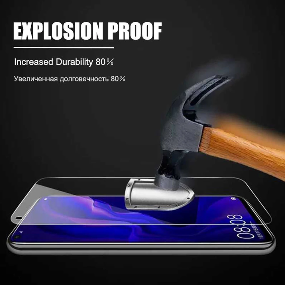 2 шт. для huawei nova 7 pro 7i закаленное стекло se Защитная пленка экрана телефона на