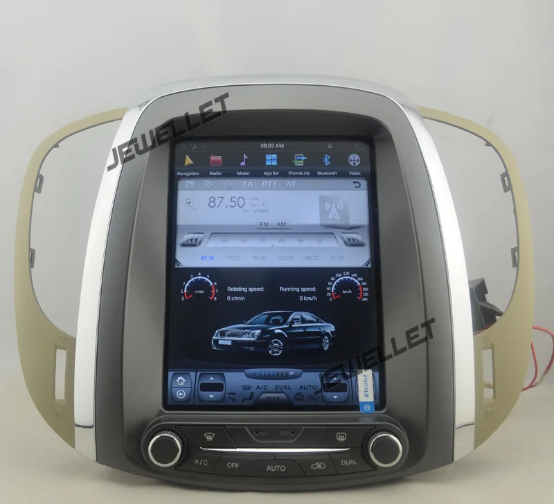 

10.4" tesla style vertical screen android 6.0 Quad core 1+32G Car GPS radio Navigation for Buick Lacrosse 2010-2013