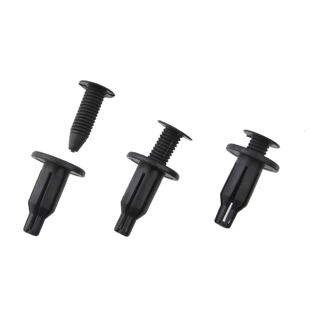 30pcs Clips In ABS Replacement Bumper Fastener Car Trim For Honda