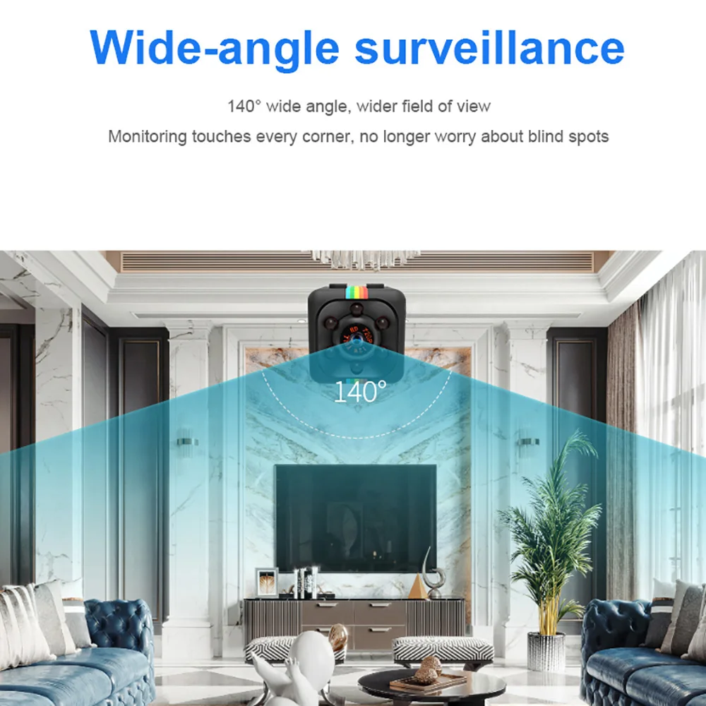 Мини IP Камера спортивная DV сенсор ночное видение видеокамера движения DVR микро