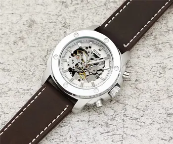 

Business Automatic Mechanical Watches Men's GMT 4-pin Luminous Waterproof Wrist Watch With Stainless Steel Strap Herenhorloge