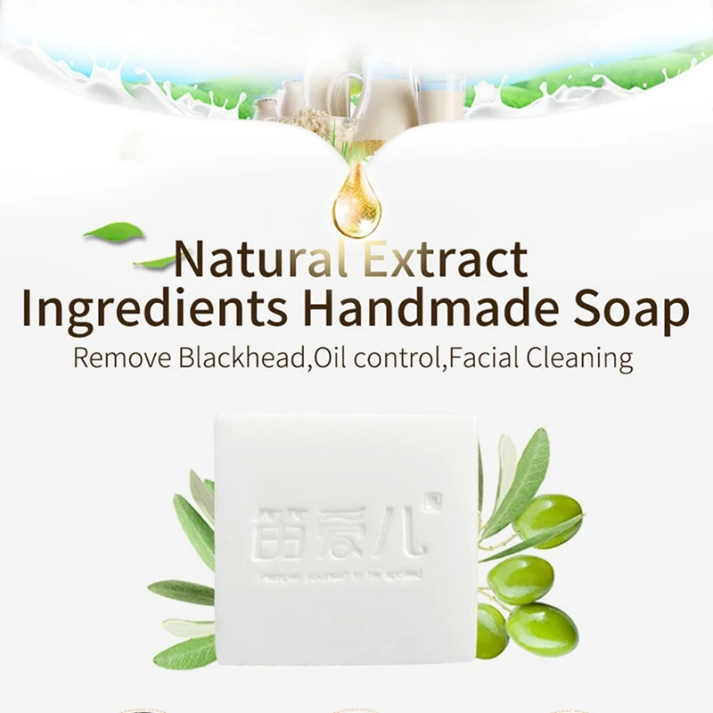 Daralis Goat'S Milk Essential Oil Handmade Soap Skin Moisturizing Facial Soap Facial Cleansing Health Care