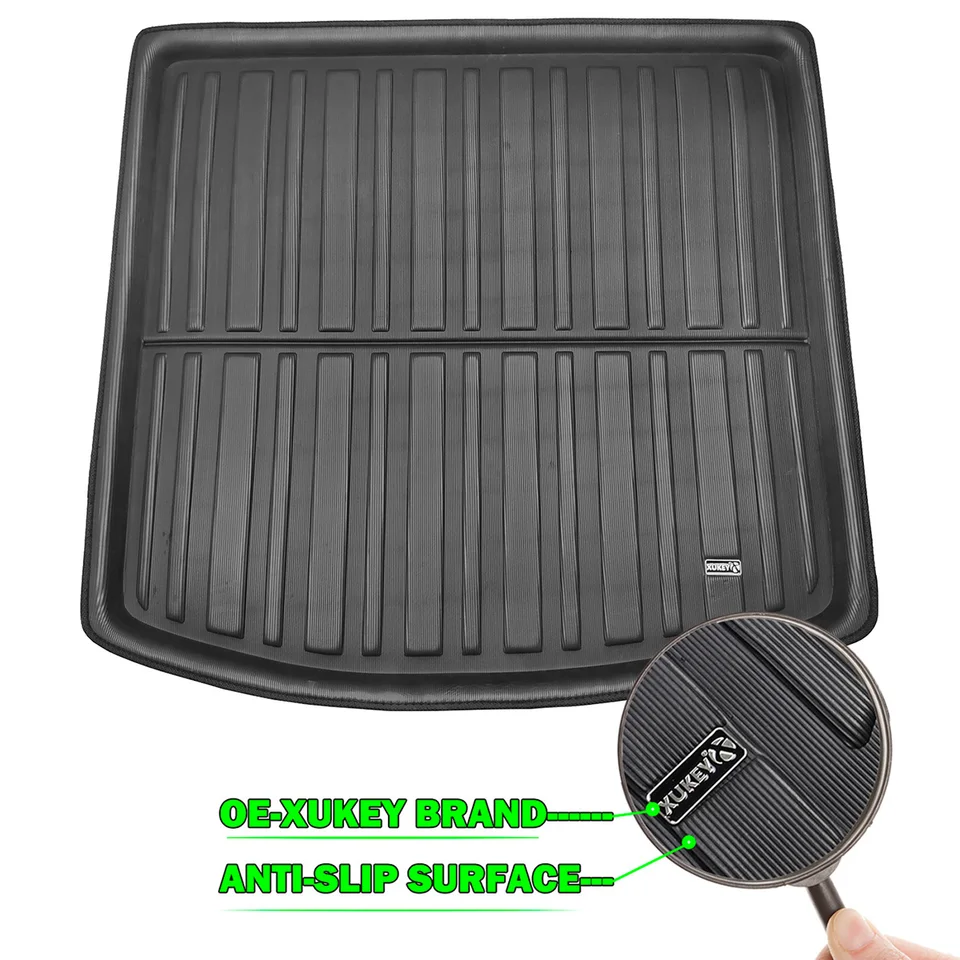 Fodera Per Bagagliaio Su Misura Per VW Touran MK1 MK2 2003 - 2015 Vassoio Per Tappetino Per Bagagliaio Posteriore 2014 2013 2012 2011 2010 2009 2008 2007