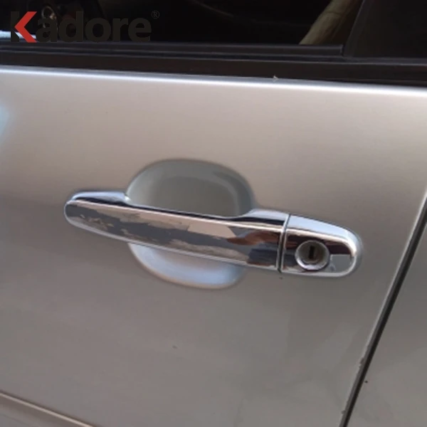 Хромированная крышка ручки двери для Toyota Corolla 2003 2004 2005 2006 2007 2008 ABS автомобильные