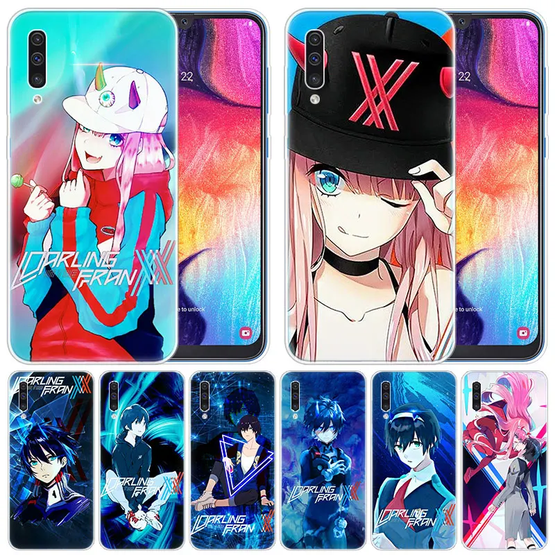 Мягкий чехол с аниме любимый в FranXX Zero Two для Samsung Galaxy A50 A70 A80 A40 A30 A20 A10 A20E A2 CORE A9 A8 A7 A6