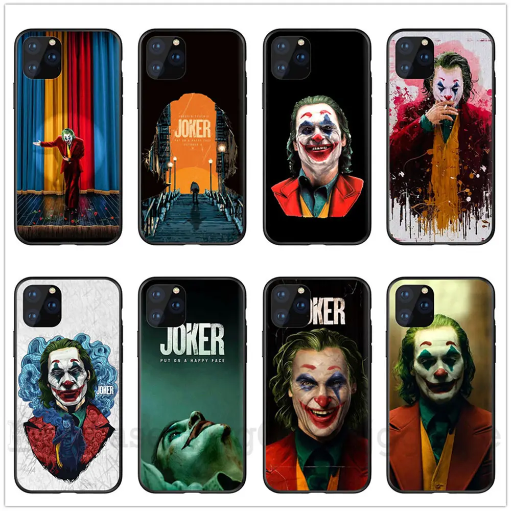 Joker Joaquin Phoenix мягкий силиконовый черный чехол для телефона для iPhone 11 Pro MAX 5S SE 6 6s 7 8 Plus X Xs MAX XR