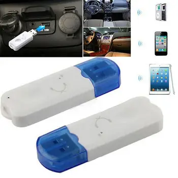 

USB Wireless Bluetooth Stereo Audio Music Receiver Adapter for Car Home Speaker