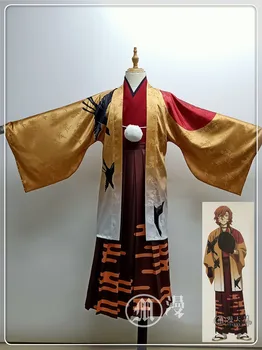 

Anime Bungo Stray Dogs Cosplay Costume Nakahara Chuya Japanese Kimono Unifrom Halloween Christmas Costumes Adult Custom Made