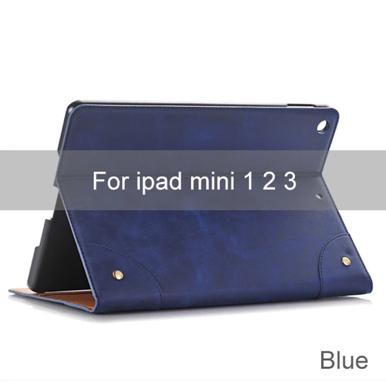 Essidi роскошный кожаный смарт-чехол для IPad Mini 1 2 3 4 планшетный ПК Защитный чехол для IPad Mini 1 2 3 4-го поколения кошелек - Цвет: For mini 1 2 3