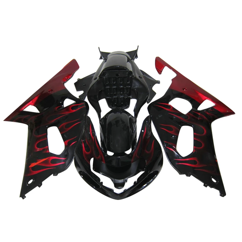 Полный обтекатели комплект для Suzuki GSXR600 GSXR750 2001 2002 2003 обтекатель GSXR 600 01 02 03 750
