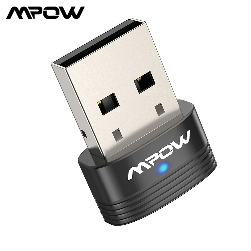 Mpow Bh456 Bluetooth 5.0 Usb Adapter Wireless Bluetooth Dongle Receiver