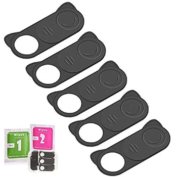 

Webcam Set Slider Camera Case for Smartphone Tablet Macbook Dell Hp Laptop and All-In-One Desktop with Sturdy Adhesive Protectio