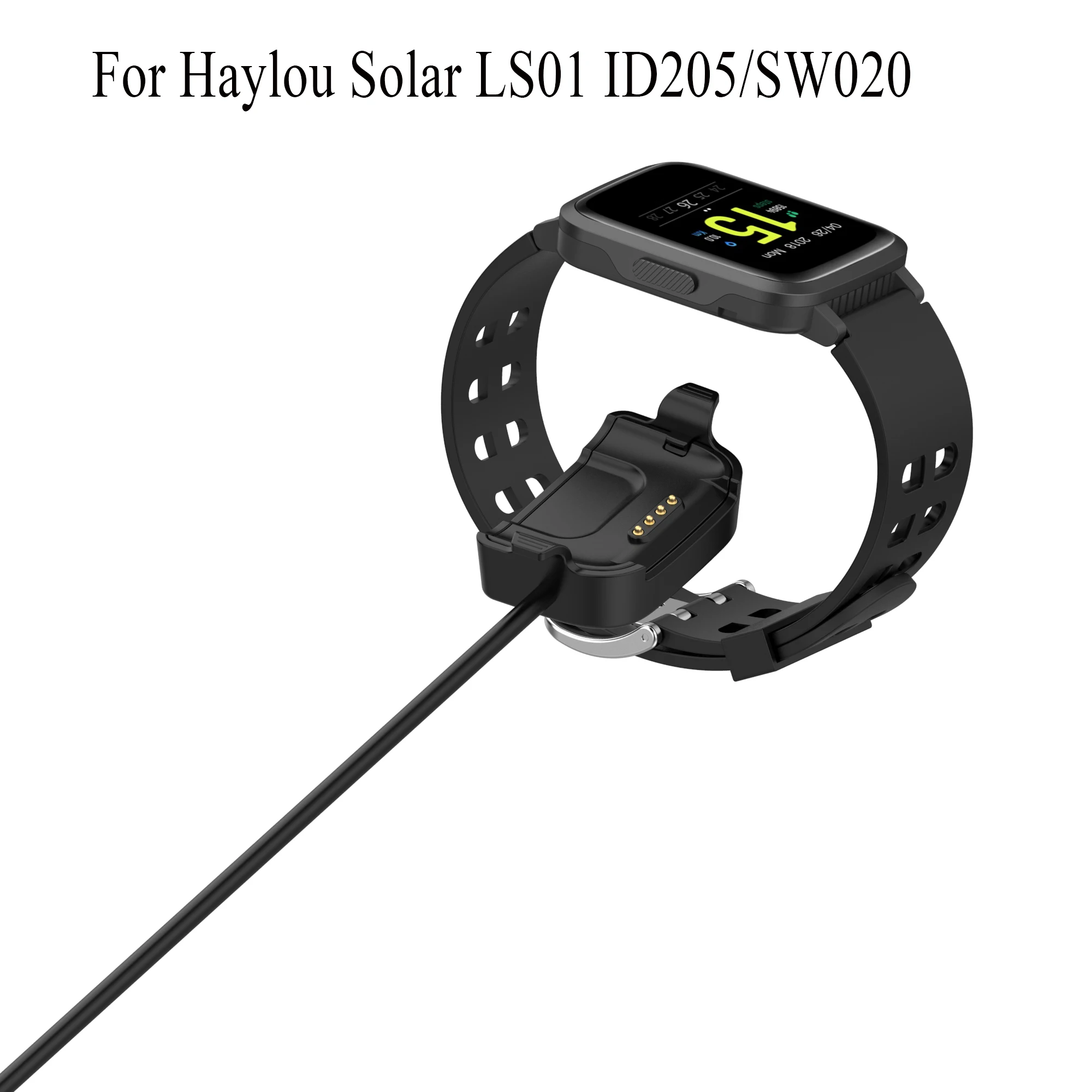 Haylou Solar Watch Charger Haylou Smart Watch Charger Haylou Solar Charger Cable Watch