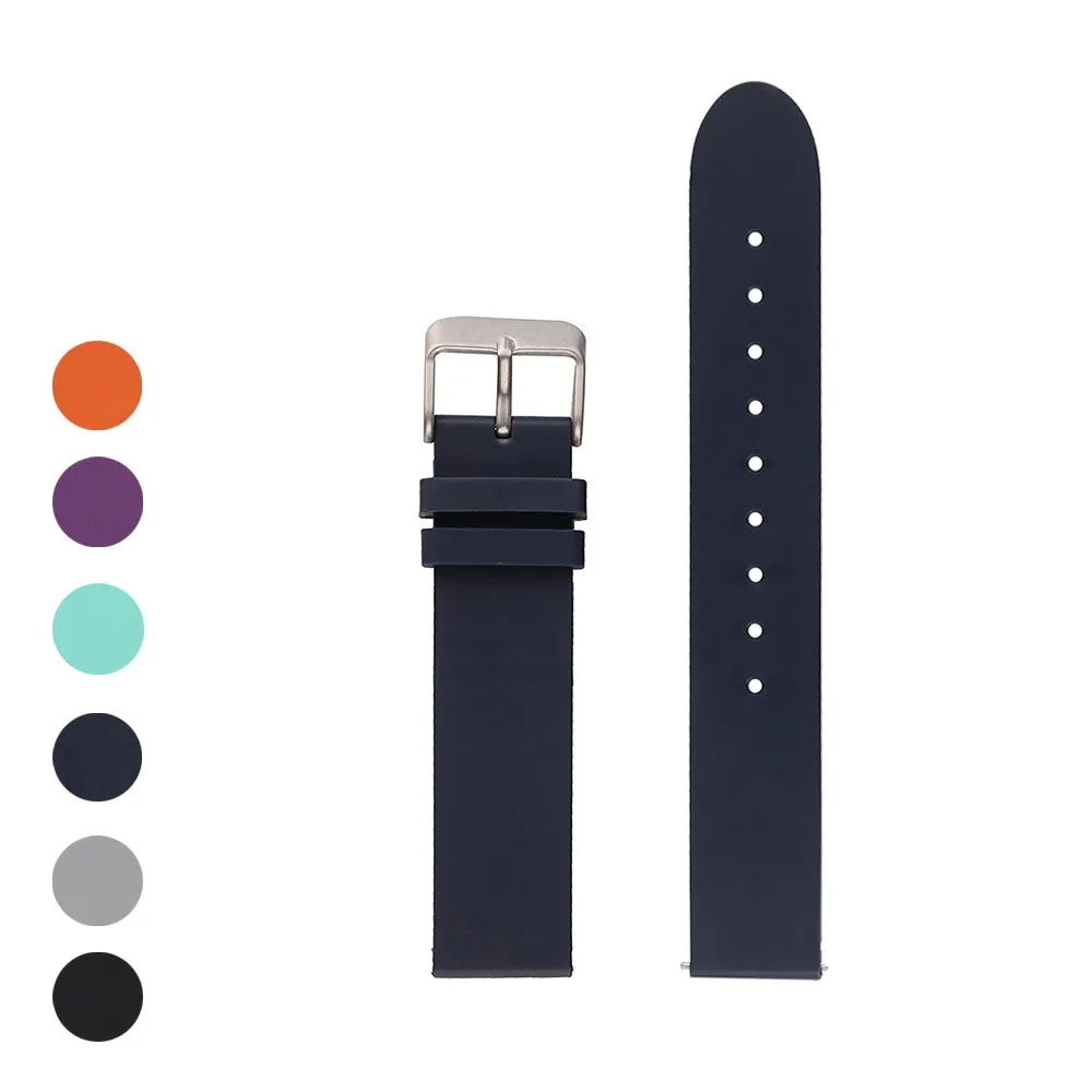 Темно-синий Heang сменный мягкий силиконовый ремешок для часов Withings Activite steel/Withings Activite Pop - Цвет ремешка: Темно-синий