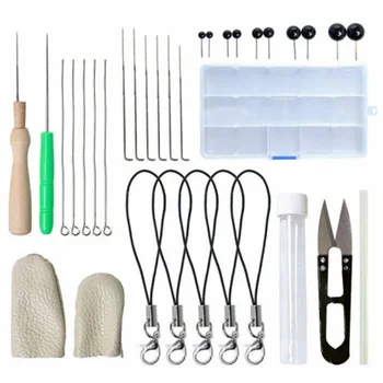 

40 Color Wool Felt Needles Starter Wool Felt Needles Tool Set DIY Kit Gift For Crafts Making Toys Anniversary Or Birthday Gifts