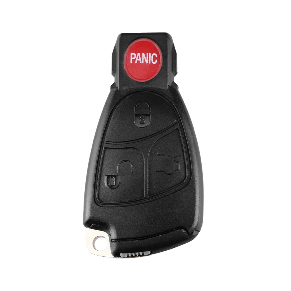 3+1 Buttons Car Remote Key Fob Shell Case with Battery Holder for Mercedes B-enz broken buttons worn key case replacement Cover