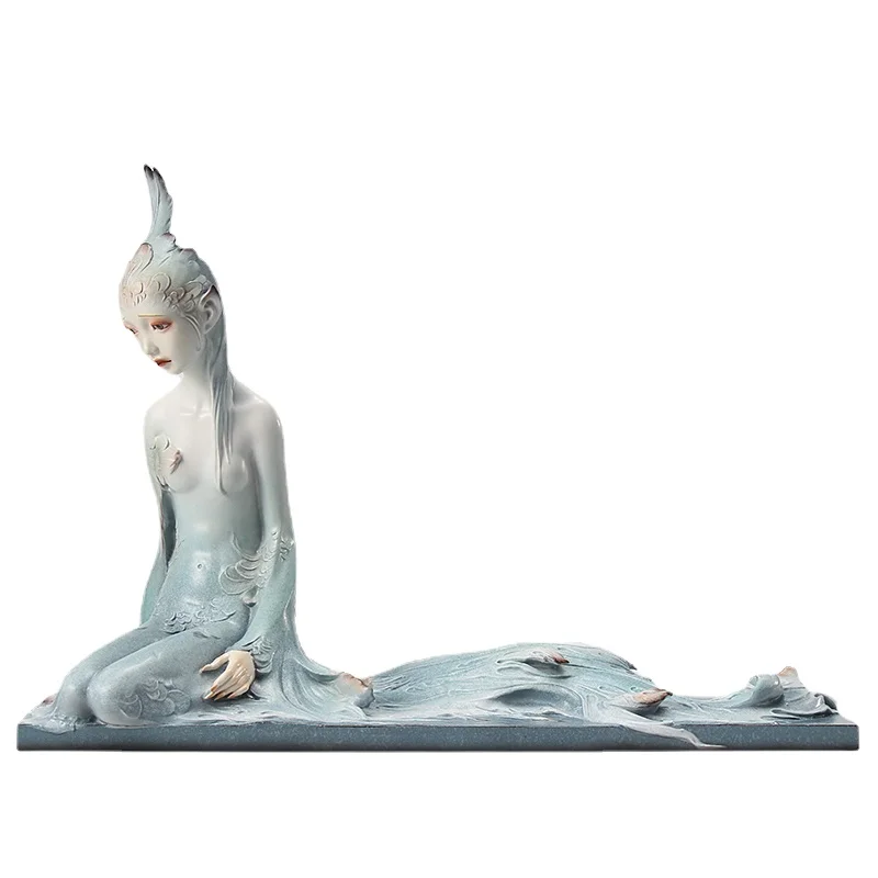 

Minimalist Sculpture Phoenix Works Three-Dimensional Decoration Decoration Living Room Wine Cabinet Peacock Decoration