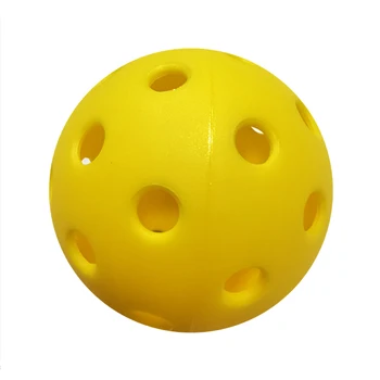 

3pcs 26 Holes EVA Pickleball Balls Pickleball Training Yellow for Outdoor Indoor Exerciser Equipments Gym Training