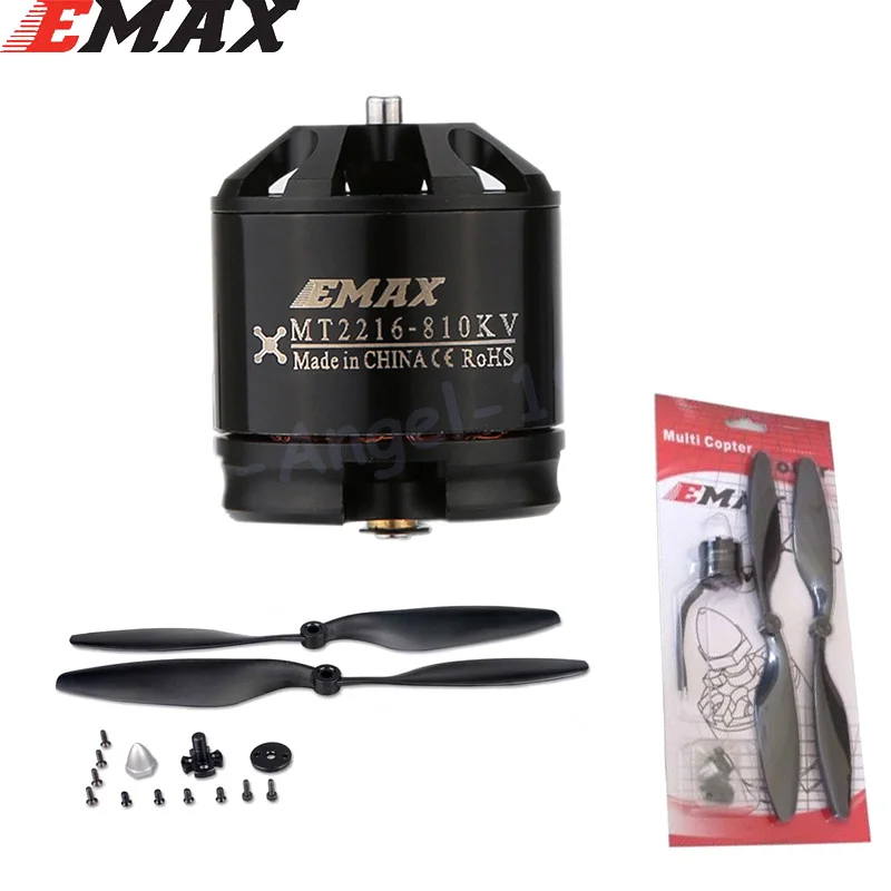 4 компл./лот Emax MT2216 810KV plus бесщеточный мотор с резьбой 2 CW CCW пропеллером 1045 для мультикоптеров Rc|emax mt2216 810kv|emax