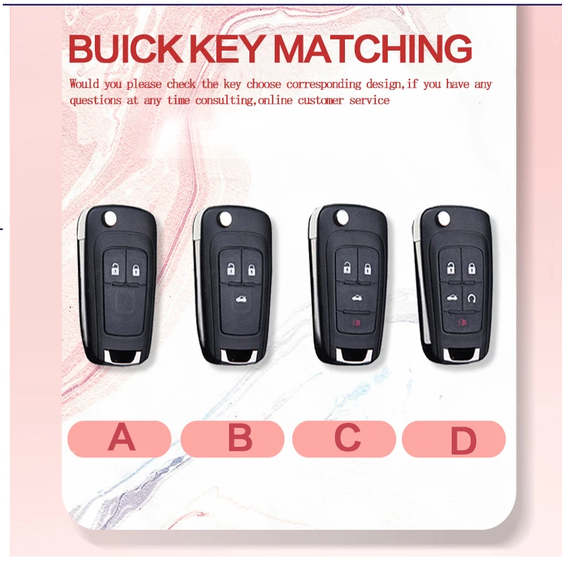 Чехол для ключей Buick Yinglang, кожаный чехол Weilang Regal, с милой пряжкой