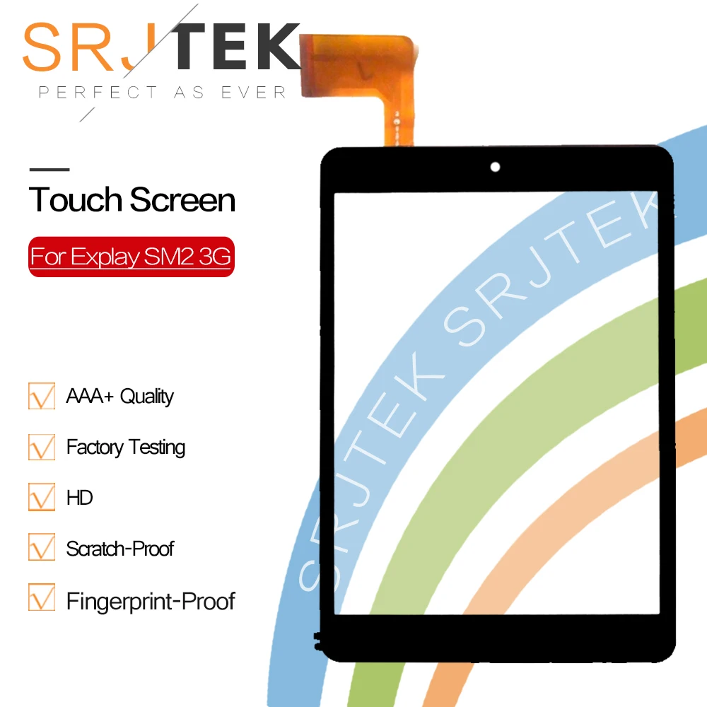 Srjtek 7 85 &quotдля Explay SM2 3G сенсорный дигитайзер экран сенсор Ремонт Запасные части для