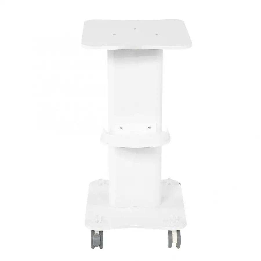 

ABS Beauty Salon Trolley Salon Use Pedestal Rolling Cart Wheel Aluminum Stand Rolling Salon Trolley Hairdresser Salon Accessory