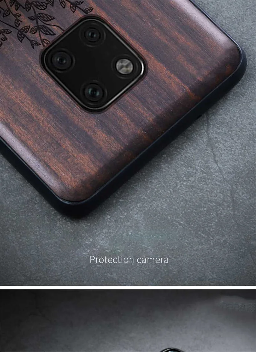 Boogic для huawei mate 20 чехол mate 20 Pro черное дерево чехол для huawei mate 20 X 20X защитный чехол