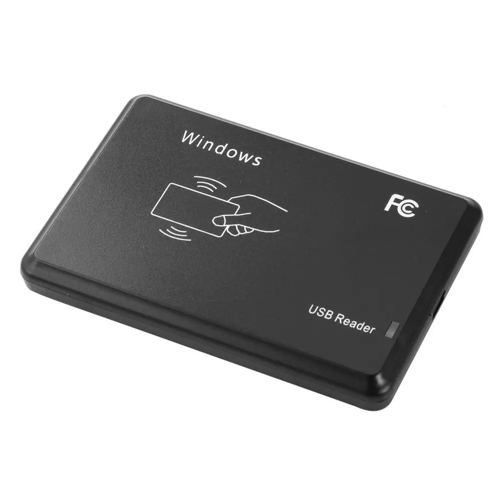 USB 125 кГц RFID EM4305 T5567 кард-ридер программист горелка+ 3 ID ключа пряжки+ 3 ID карты чувствительность Смарт-Карты