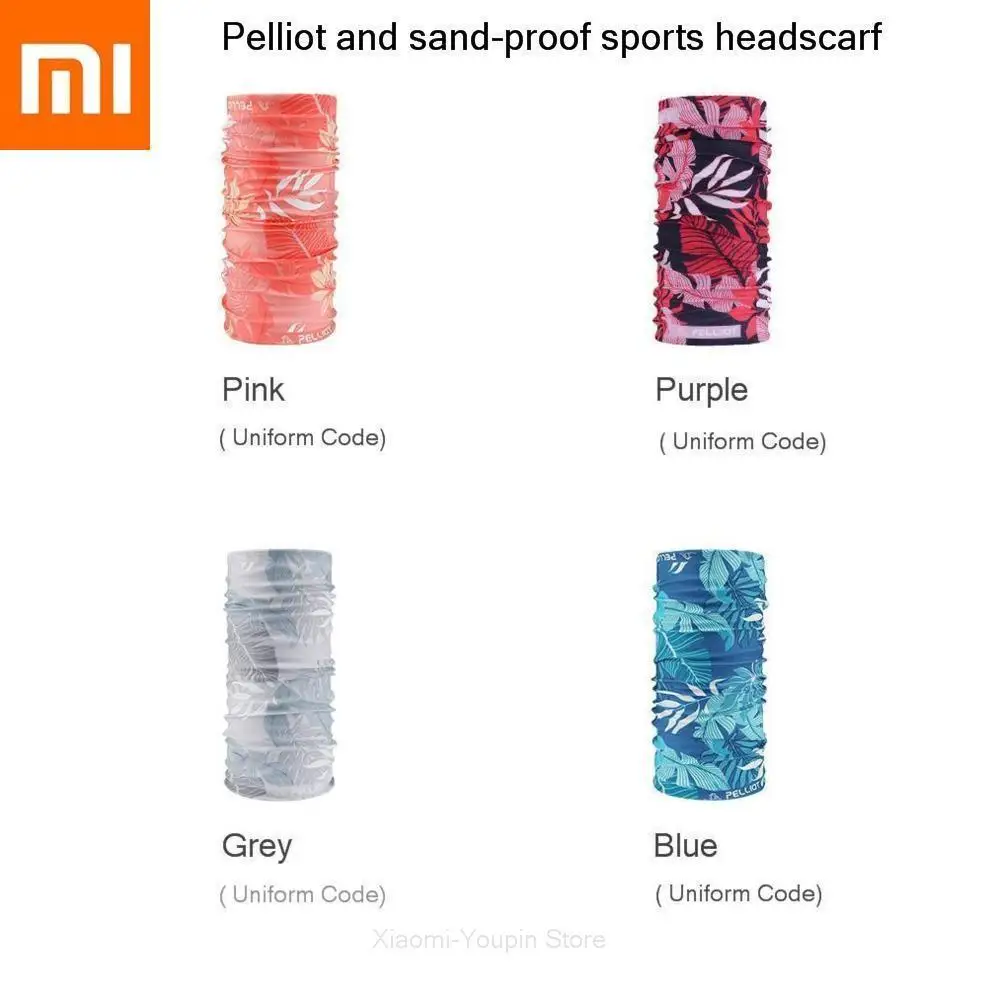 Оригинальный Xiaomi Mijia Youpin Pelliot и пескостойкая спортивная повязка на голову дышащая