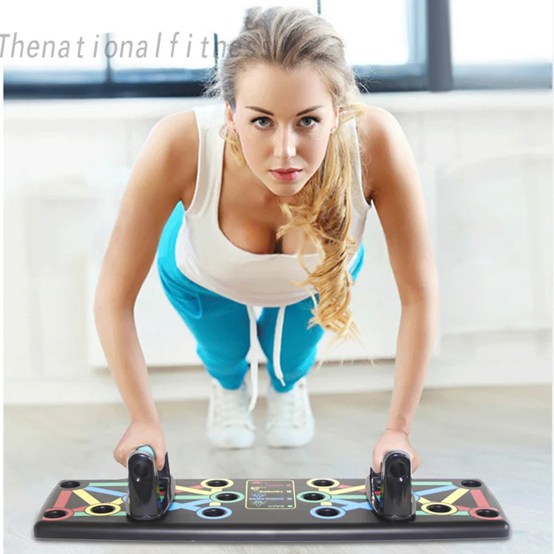 Высокое качество Push up кронштейн доска портативный многофункциональный для дома