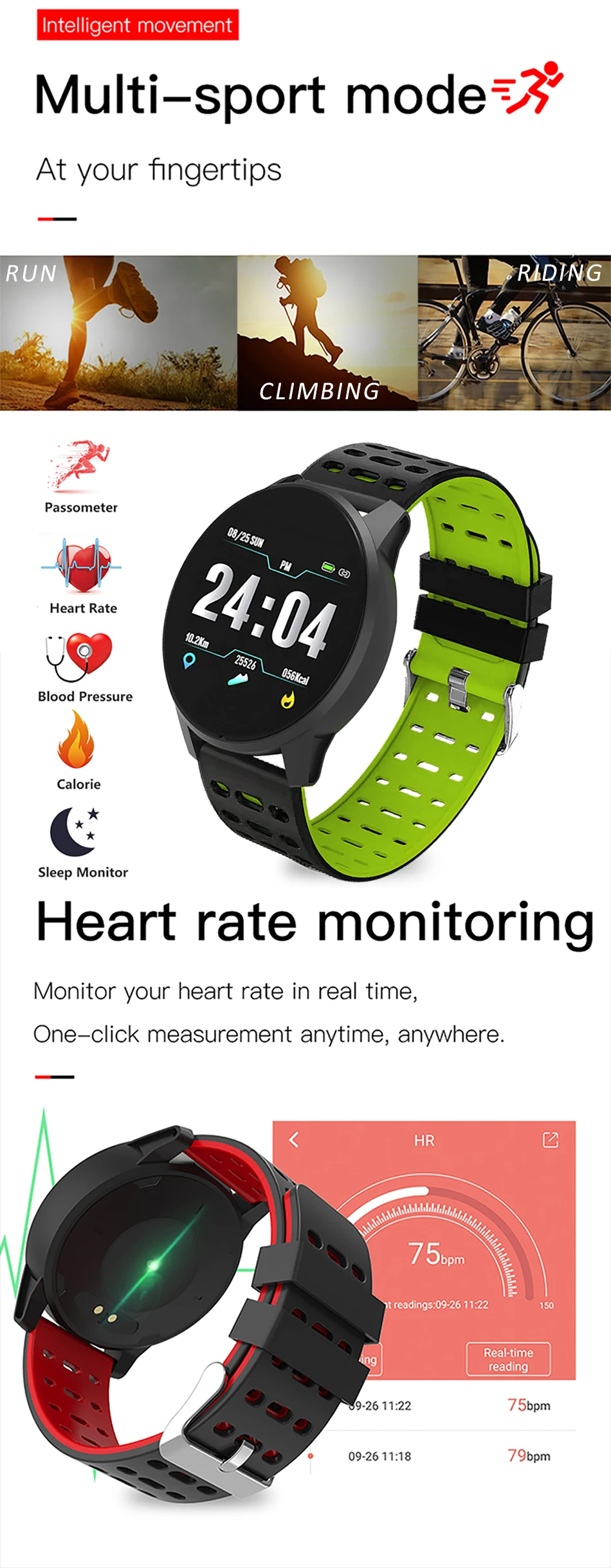 LIGE Смарт-часы для мужчин спортивные Смарт-часы фитнес-трекер кровяное давление датчик сердечного ритма шагомер Healthwatch для Android ios
