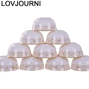 

Miska Food Container Soup Set Sauce Cuenco Cocina Ice Cream Flatware Ceramica Kitchen Dining Bar Dinnerware Ceramic Bowl