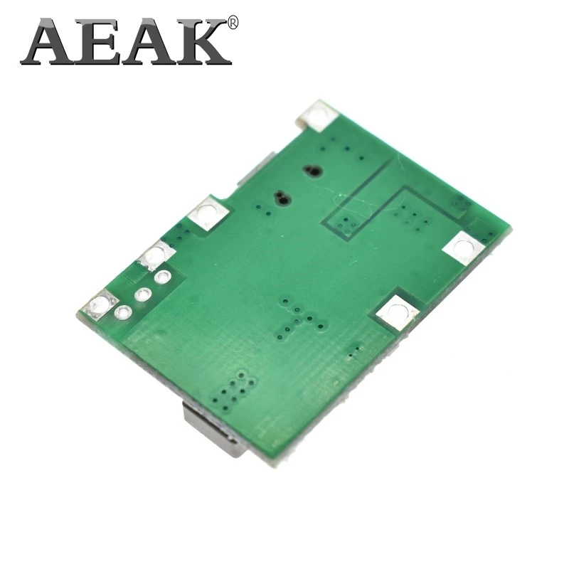 Литий ионная плата для зарядки аккумуляторов AEAK 18650 3 7 В 4 2 Модуль повышения DC TP4056