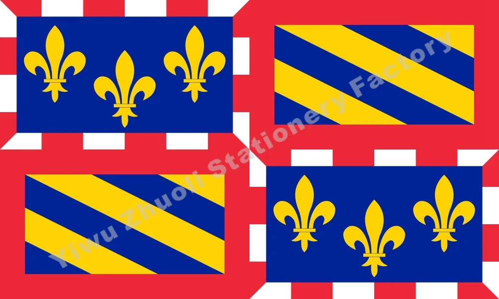 AZ FLAG French Department of Bas-Rhin Flag 3' x 5' for a Pole Banner 3x5 ft with Hole Basse-Alsace Flags 90 x 150 cm