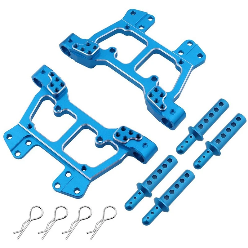 

Front / Rear Aluminum Shock Tower with Body Post 188037 Clips Pins 188022 for 1/10 Redcat Volcano EPX / Pro Upgrade Parts Monste