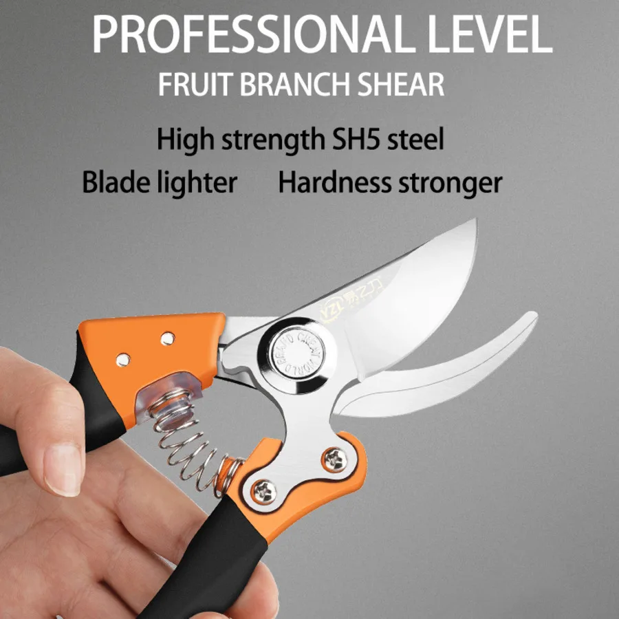 Нескользящие ножницы для садоводства обрезки ручные инструменты из нержавеющей