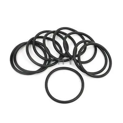 

10Pcs 44mm OD 3.1mm Thickness Poly Urethane O Ring Oil Seal Gaskets