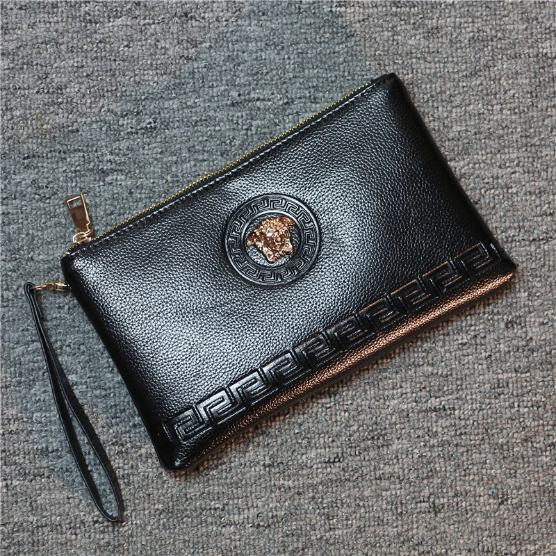 

Fashion Clutch New Casual Men and Women Handbag Soft Leather Clutch Bag Small Clutch Bag