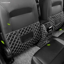 Автомобильный коврик для заднего сиденья, защита заднего сиденья, защита заднего подлокотника, автомобильные аксессуары для Volkswagen VW Jetta MK7