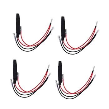 

Motorcycle Turn Signal Light Resistance Decoder Heat Resistant Lines Unilateral