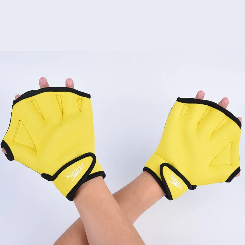 1 Pair Men Women Neoprene Diving Gloves Snorkeling Dive Swimming Paddles Palm Webbed Scratch-resistant Hand Guard Equipment 2