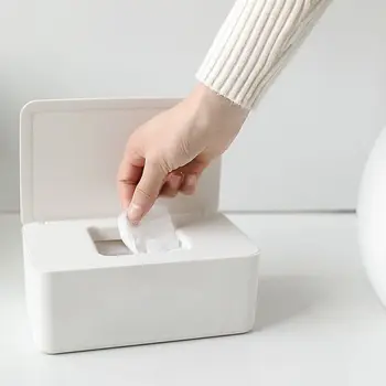 

Removable Tissue Boxes Napkin Holder Cover Paper Handkerchiefs Car Home Dining Table Kitchen Storage Organization Items