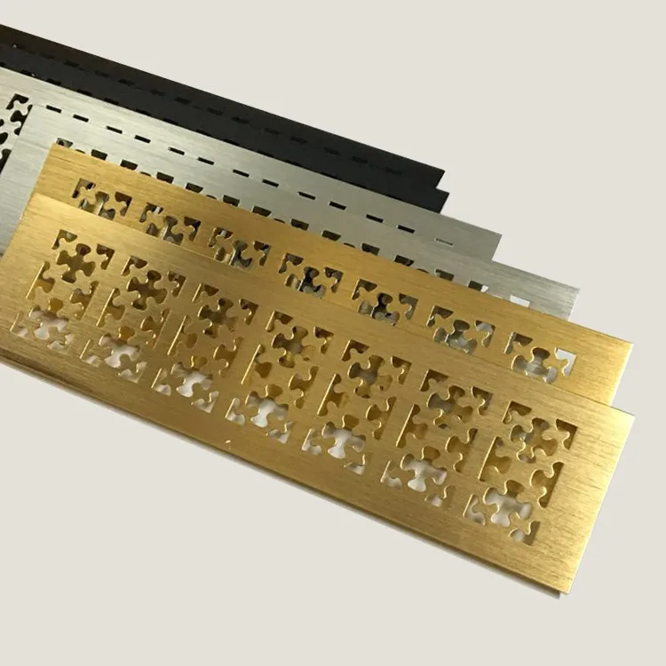 Air Vent Grille W80mm Honeycomb Rectangular Aluminum
