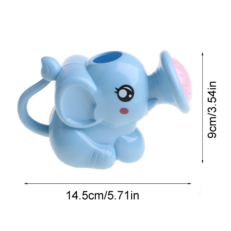 1 Pc Funny Small Elephant Watering Pot Baby Kids Bath Toys Plastic Watering Can Beach Play Sand Toy Gifts for Children 6