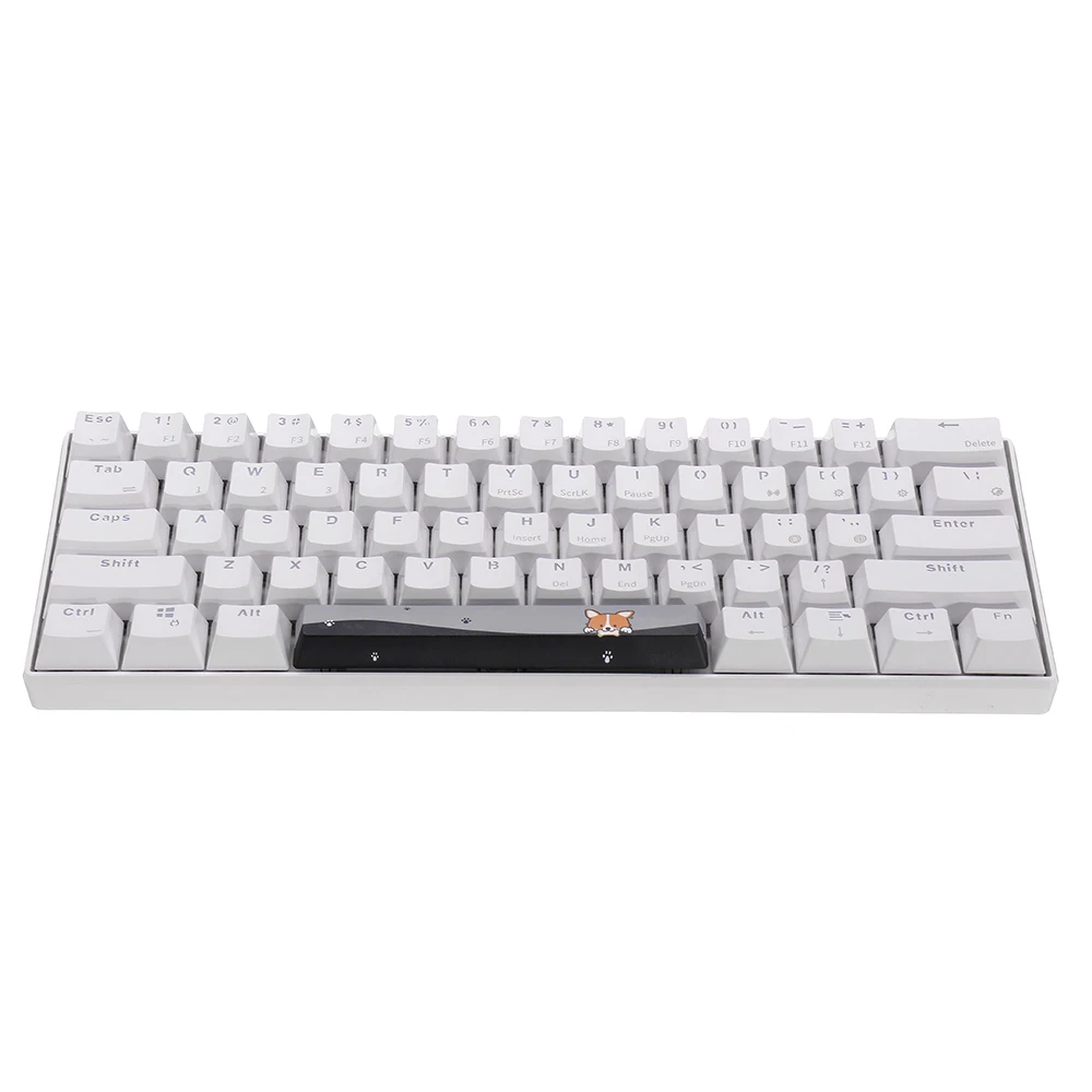 Двусторонний OEM профиль Dyesub PBT желтая космическая панель для собак 6 25u новинка