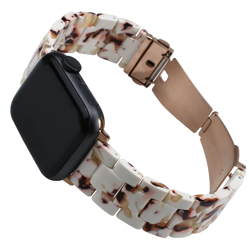 Essidi горячий полимерный браслет ремешок для Apple Watch Series 5 4 3 2 1 Женский Мужской умный Браслет Петля для Iwatch 38 40 42 44 мм