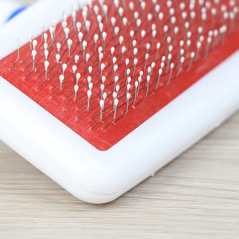 1PCS Hot New Pet Slicker Brush For Dogs Cats Massage Brush Comb Grooming Brush For Pets Pet Products Cleaning Tools