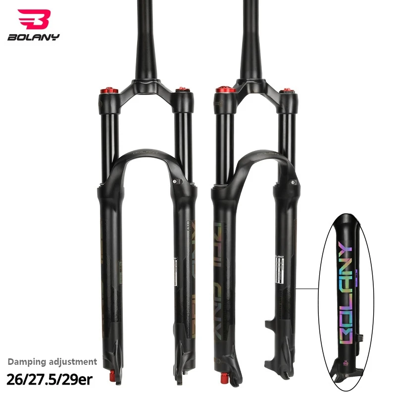 BOLANY Mountain Bike Air Suspension Fork Shock Absorber Rebound