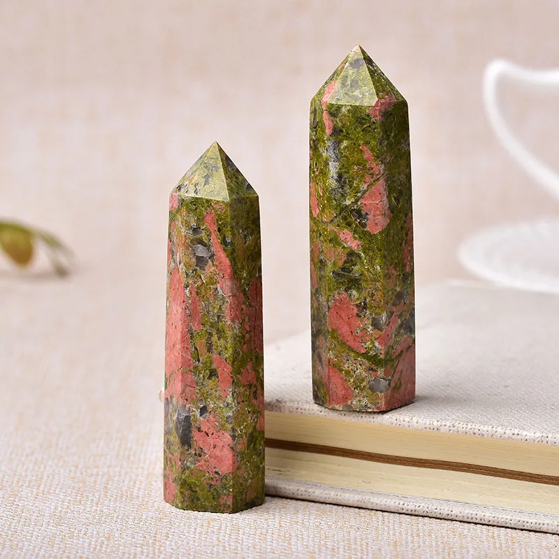 36 Color Crystal Point Wand: Natural Stone Healing Energy